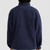 ORTC Unisex Sherpa Fleece Quarter Zip | Navy