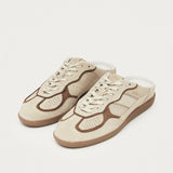 Alohas Mule Cream Leather Sneakers | Cream