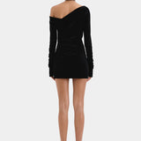 SIR. Ettore Mini Dress | Black
