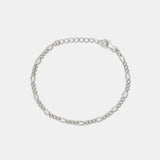 Saint Valentine Figaro Chain Bracelet | Silver