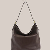 Vestirsi Serena Leather Hobo Bag | Dark Chocolate