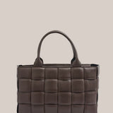 Vestirsi Margot XL Woven Tote | Dark Chocolate
