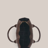 Vestirsi Margot XL Woven Tote | Dark Chocolate