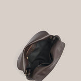 Vestirsi Sloane Large Leather Top Handle Crossbody |  Dark Chocolate