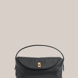 Vestirsi Sloane Large Leather Top Handle Crossbody |  Black