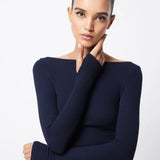 Mossman Camden Top | Navy