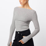 Mossman Camden Top | Grey