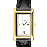 Cendre Kelly Watch | White/Black Croc