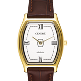 Cendre London Watch | White/Espresso Choc
