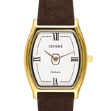 Cendre London Watch | White/Choc Suede
