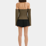 SIR. Sartorial Bodice | Chocolate Marle
