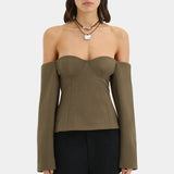SIR. Sartorial Bodice | Chocolate Marle