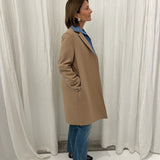 Harris Wharf London Cocoon Coat | Tan