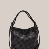 Vestirsi Bella 2-In-1 Convertible Backpack Tote | Woven Black