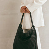 Vestirsi Bella 2-In-1 Convertible Backpack Tote | Woven Black