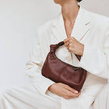 Vestirsi Allegra Mini Knot Crescent Bag | Bordeoux