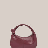 Vestirsi Allegra Mini Knot Crescent Bag | Bordeoux