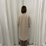 Harris Wharf London Oversized Coat | Almond