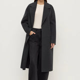 Assembly Label Ivy Wool Coat | Charcoal Marle