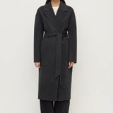 Assembly Label Ivy Wool Coat | Charcoal Marle
