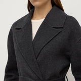 Assembly Label Ivy Wool Coat | Charcoal Marle