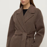 Assembly Label Ivy Wool Coat | Cocoa Marle
