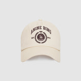 Anine Bing Jeremy Baseball Cap Collegiate | Cream