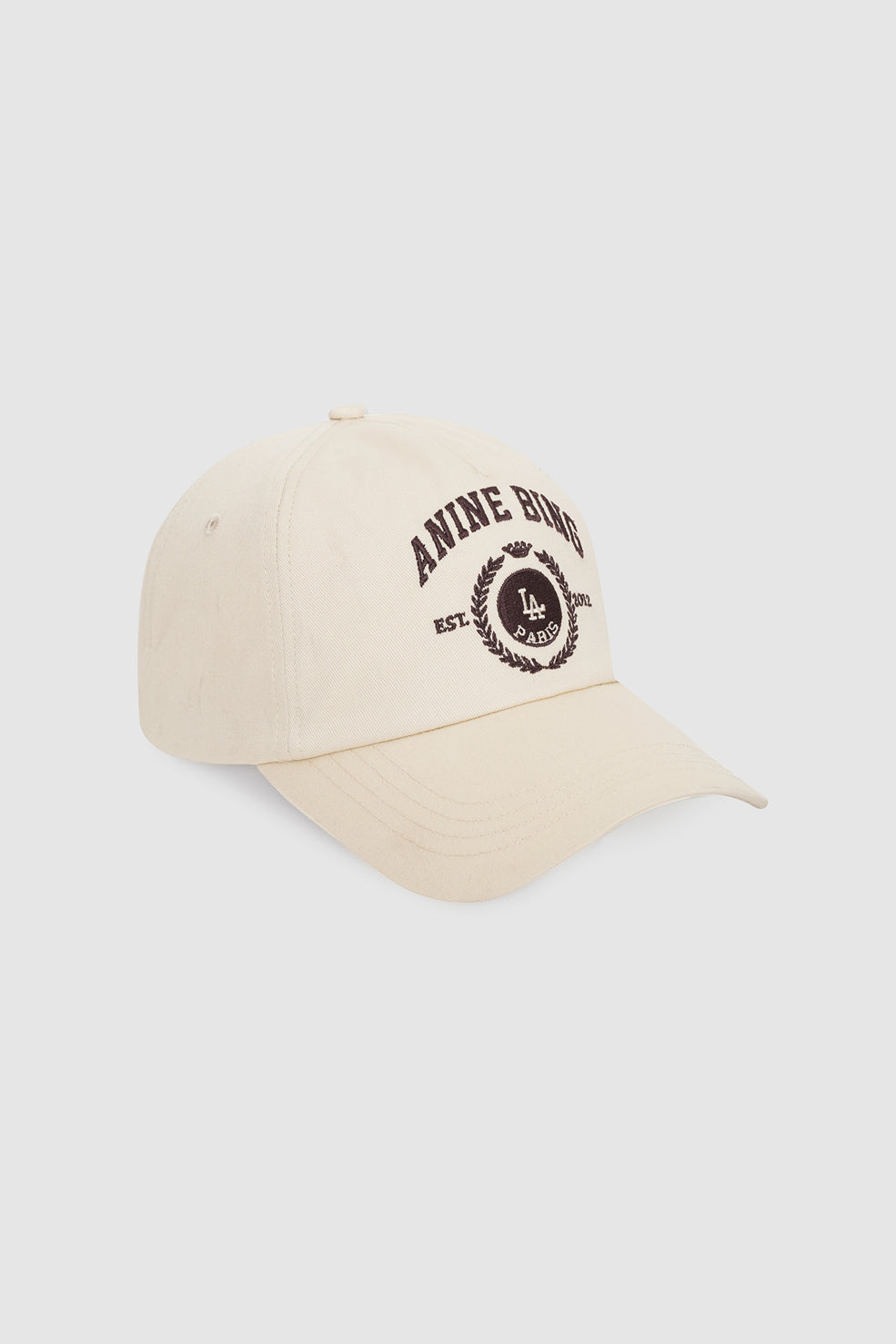 Anine Bing Jeremy Baseball Cap Collegiate | Cream
