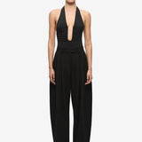 Misha Jennifer Cupro Bodysuit | Black