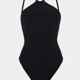 Hunza G Jasmine Swim With Tonal Hoop | Black
