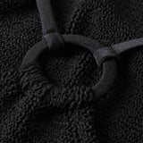 Hunza G Jasmine Swim With Tonal Hoop | Black