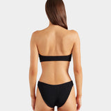 Hunza G Jean Bikini  | Black Crinkle (PRE-ORDER)