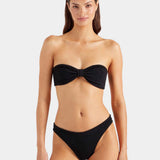 Hunza G Jean Bikini | Crinkle Black (PRE-ORDER)