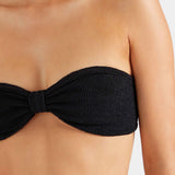 Hunza G Jean Bikini | Crinkle Black (PRE-ORDER)