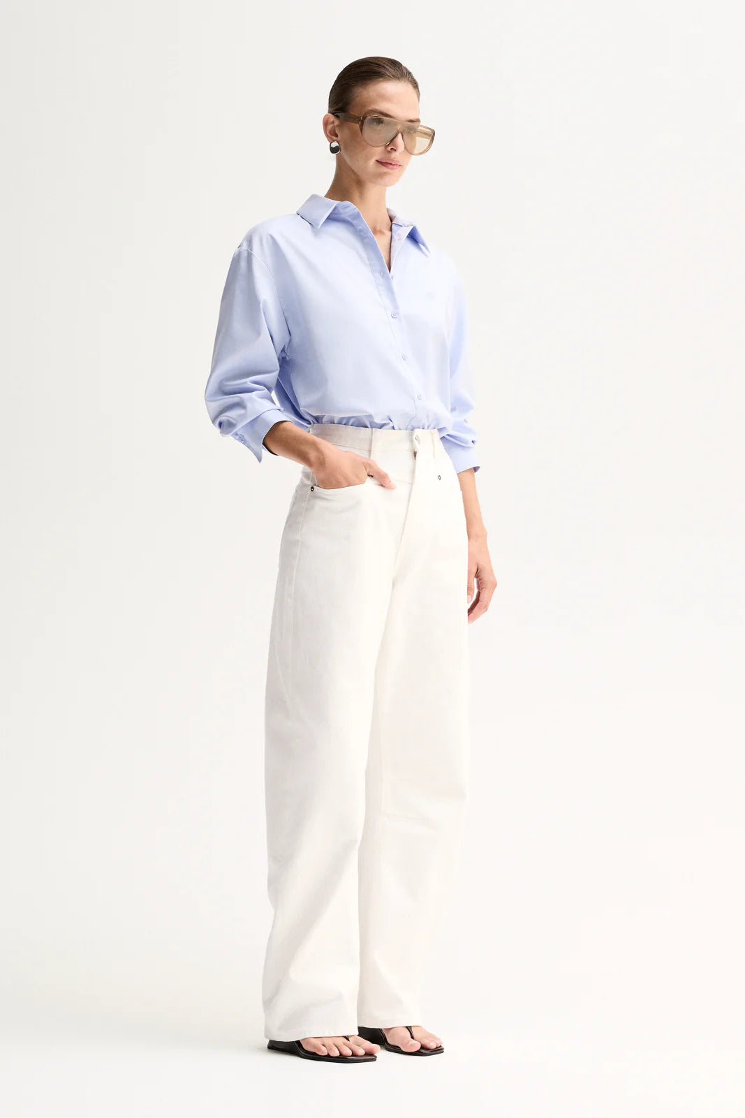 Elka Collective Carter Shirt | Light Blue