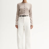 Elka Collective Madeleine Knit Cardigan | Pebble (PRE-ORDER)