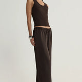 Elka Collective Mina Pant | Chocolate