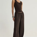 Elka Collective Mina Pant | Chocolate