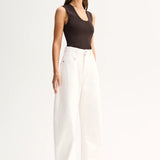 Elka Collective Hayes Knit Top | Chocolate