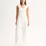 Elka Collective Hayes Knit Top | White
