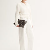 Elka Collective Posie Knit Cardigan | White