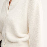 Elka Collective Posie Knit Cardigan | White