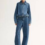 Elka Collective Addison Denim Jacket | Dark Indigo