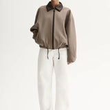 Elka Collective Dora Bomber Jacket | Taupe (PRE-ORDER)