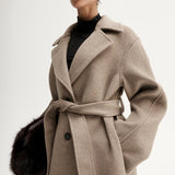Elka Collective Knox Coat | Oat Marle (PRE-ORDER)