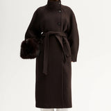 Elka Collective Angelica Coat | Chocolate