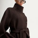 Elka Collective Angelica Coat | Chocolate