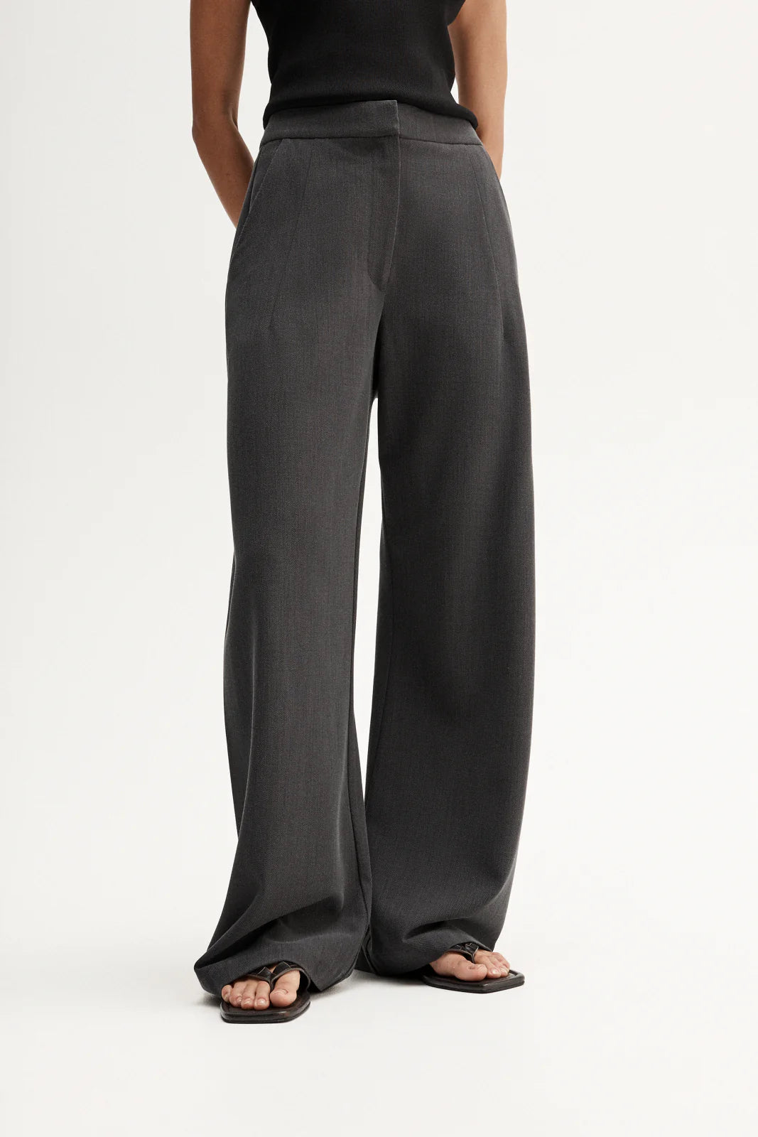 Elka Collective Brynne Pant | Grey Marle