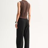 Elka Collective Dune Knit Cardigan | Chocolate