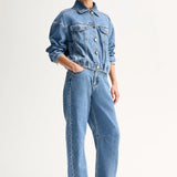 Elka Collective Mayfield Denim Jacket | Trinity Blue